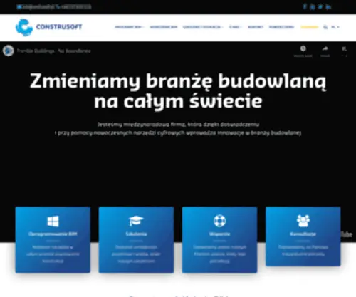 Construsoft.pl(3D BIM solutions) Screenshot