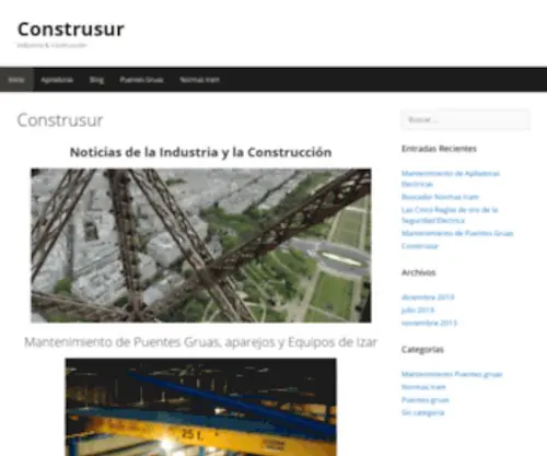 Construsur.com.ar(Construsur) Screenshot