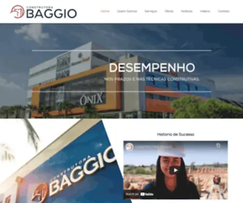 Construtorabaggio.com.br(Construtora Baggio) Screenshot