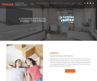 Construtoraconcisa.com.br(Construtora Concisa) Screenshot
