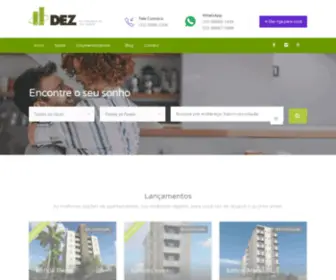 Construtoradez.com.br(Site da Construtora Dez Ltda) Screenshot