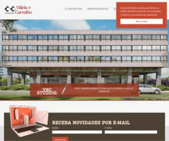 Construtoravillela.com.br(Villela e Carvalho) Screenshot