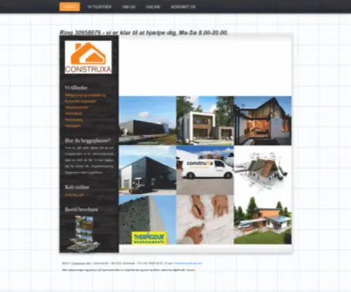 Construxa.com(Stålhaller) Screenshot
