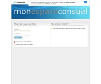 Consuelpro.com(Sign) Screenshot