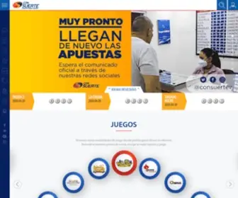 Consuerte.com.co(Chance-Recargas-Pago de Servicios Publicos-Fundacion-Villavicencio-Meta-Acacias-Puerto Lopez-Gaitan) Screenshot