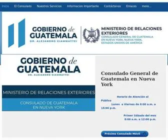 Consuladoguatemalanuevayork.org(York) Screenshot