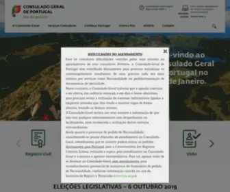 Consuladoportugalrj.org.br(Consulado) Screenshot