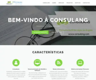 Consulang.com(Consultoria e Serviços de Angola) Screenshot
