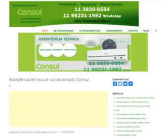 Consulassistenciaar.com.br(Assistência Técnica Consul em São Paulo) Screenshot
