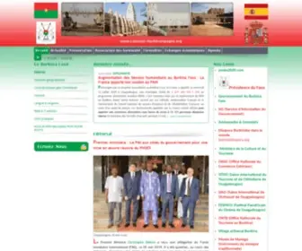 Consulat-Burkinaespagne.org(Consulat Burkina Espagne) Screenshot