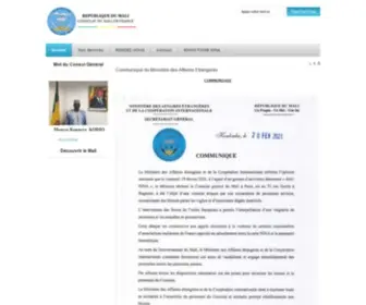 Consulatdumalienfrance.fr(Accueil) Screenshot