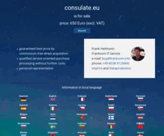 Consulate.eu(Index English) Screenshot