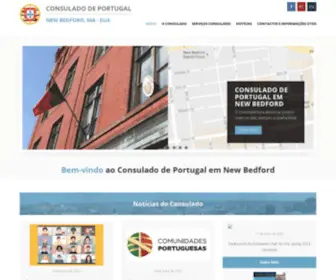 Consulateportugalnewbedford.org(Consulado de Portugal em New Bedford) Screenshot