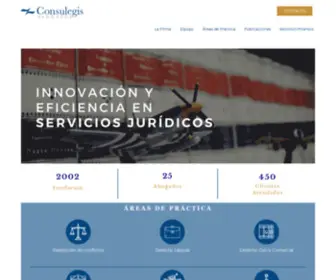 Consulegisabogados.com(Consulegis) Screenshot