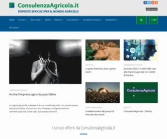 Consulenzaagricola.it(Risposte efficaci per il mondo agricolo) Screenshot