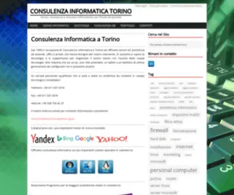 Consulenzainformaticatorino.it(Consulenzainformaticatorino) Screenshot