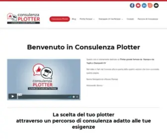 Consulenzaplotter.it(Consulenza Plotter) Screenshot