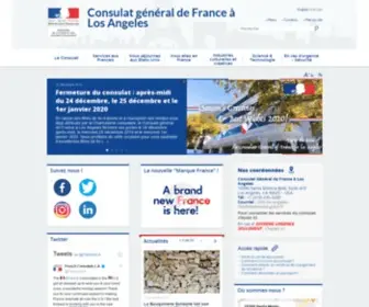 Consulfrance-Losangeles.org(Consulat) Screenshot
