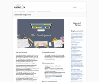 Consulity.com(Consulity UG) Screenshot