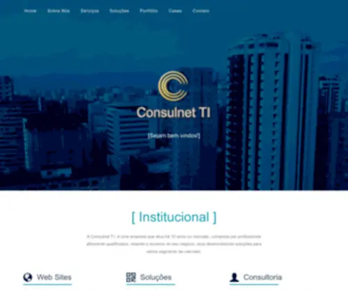 Consulnetti.com(Consulnet TI) Screenshot