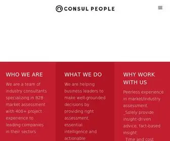 Consulpeople.com(Consul People) Screenshot