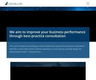 Consulta.co.za(Consulta aims to improve your business performance through best) Screenshot