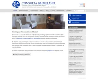 Consultabaekeland.com(Psic) Screenshot