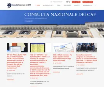 Consultacaf.it(Consulta Nazionale dei CAF) Screenshot