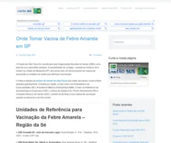 Consultacartaosus.org(CartãoSUS) Screenshot