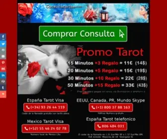 Consultacartas.com(Tarot) Screenshot