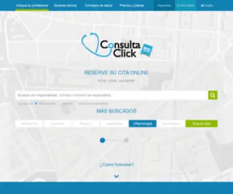 Consultaclick.es(ConsultaClick) Screenshot