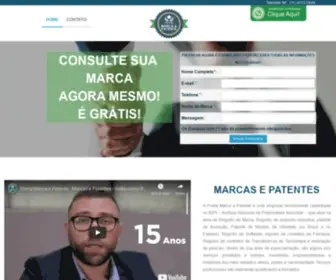 Consultademarcasepatente.com.br(Consulta de Marcas e Patente) Screenshot