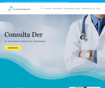 Consultaderma.com(Consulta Derma Dr. Juan Antonio Vázquez Velo) Screenshot