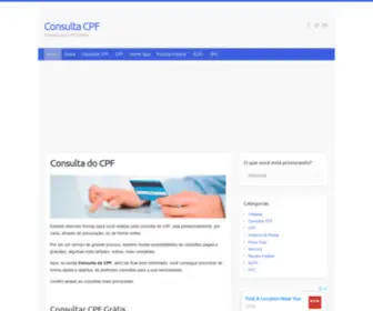 ConsultadocPf.com.br(Consulta do CPF) Screenshot