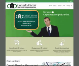 Consultafaceri.ro(Management de proiect Timisoara) Screenshot