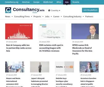 Consultancy.asia(Asia consulting industry platform) Screenshot