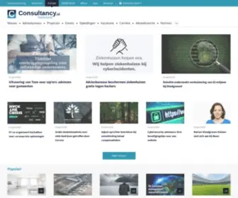 Consultancy.nl(Consulting platform voor consultants) Screenshot