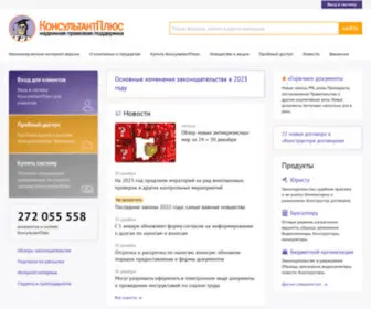 Consultant.ru Screenshot