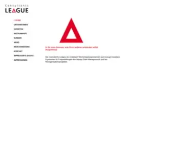 Consultants-League.de(Consultants League AG) Screenshot