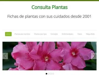 Consultaplantas.com(Consulta Plantas) Screenshot