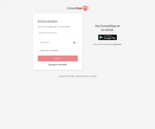 Consultapp.pe(Consultapp) Screenshot