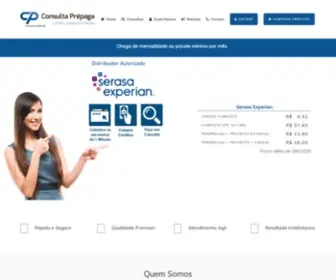 Consultaprepaga.com.br(Consulta Prépaga) Screenshot
