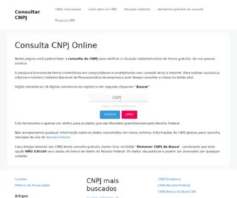 Consultarcnpj.com.br Screenshot