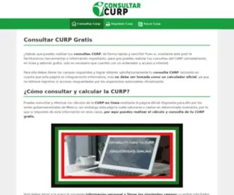 Consultarcurp.com.mx(Consulta) Screenshot