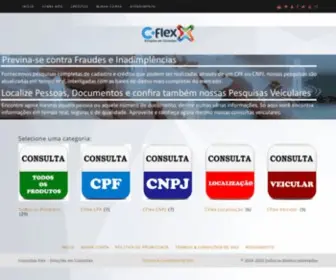 Consultasflex.com.br(Consultar SPC Consulta CPF Consulta CNPJ Consultar Score Recuperar o Numero do CPF Descobrir CPF Pelo Nome Saber Numero do CPF Pelo Nome) Screenshot