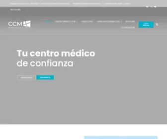 Consultasmedicasccm.com(Consultas Médicas Cantabria) Screenshot