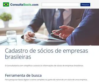 Consultasocio.com(Descubra) Screenshot