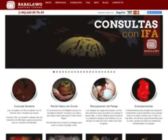 Consultassanteria.com(Marcos Babalawo Ifakolade) Screenshot