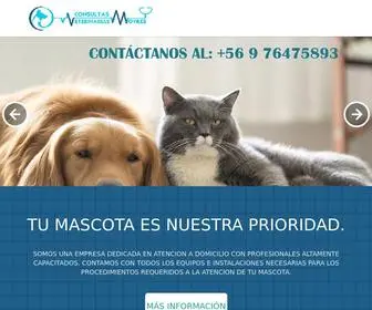 Consultasveterinariasmoviles.cl(Consultas) Screenshot