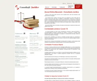 Consultatii-Juridice.ro(Avocat Bucuresti) Screenshot